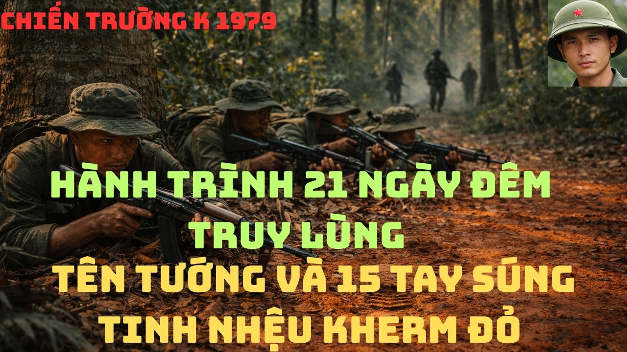 HÀNH TRÌNH TRUY SÁT 21 NGÀY ĐÊM _TÊN TƯỚNG TÀN ÁC VÀ 15 TAY SÚNG TINH NHỆU KHERM ĐỎ VÀ CÁI KẾT