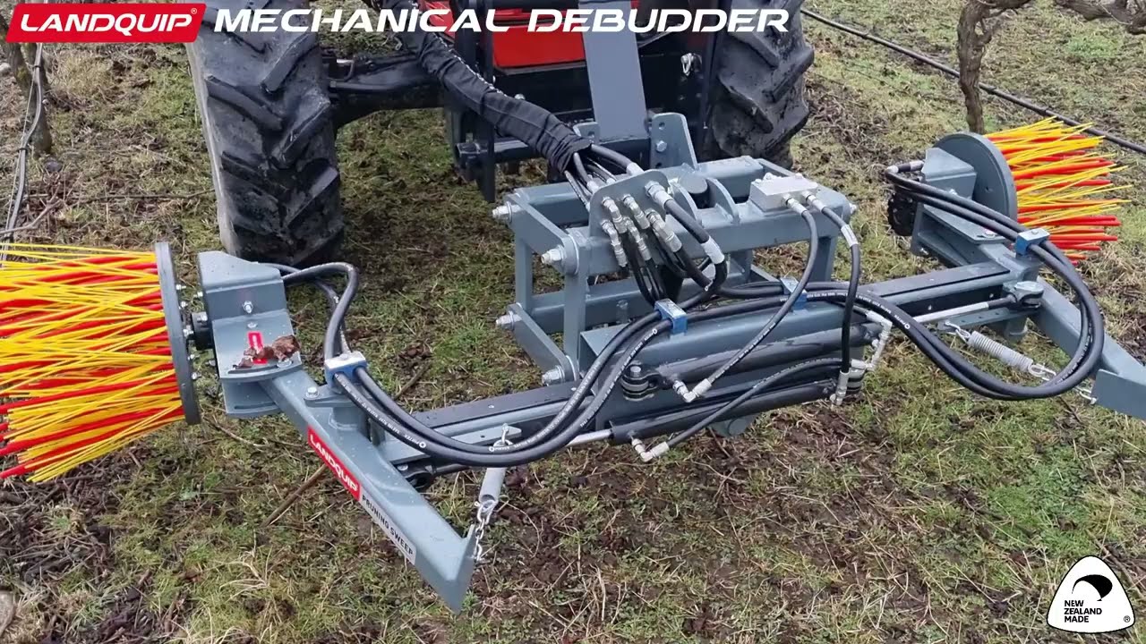 Landquip mechanical Pruning sweeper/De budder