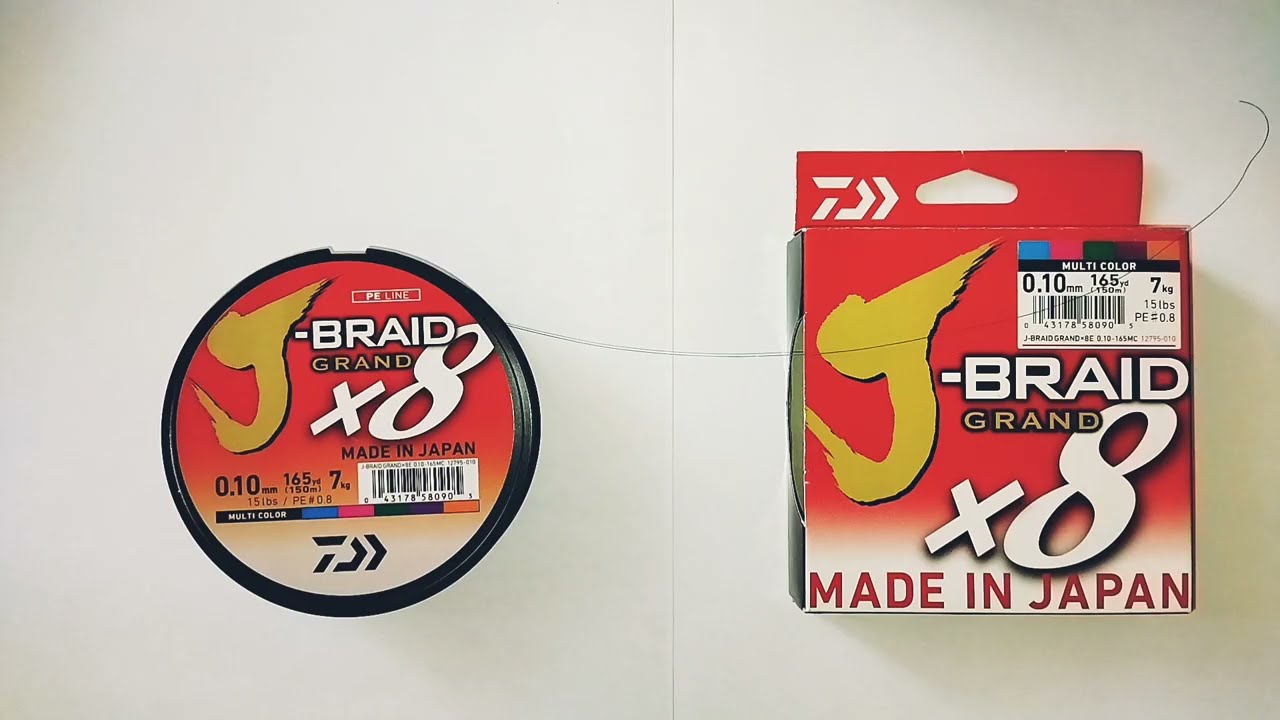 Плетёнка DAIWA J-BRAID GRAND X8 #0,8. Какие реальные диаметр и разрывная нагрузка?
