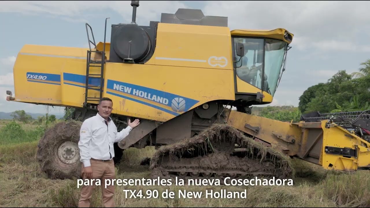 Nueva cosechadora TX4.90 | New Holland Mitsui