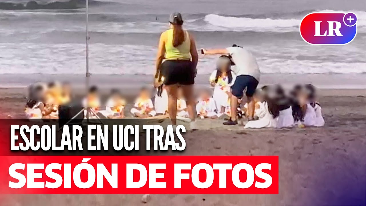 ESCOLAR de inicial con GAVES QUEMADURAS en UCI tras sesión de fotos con fogata en playa | #LR