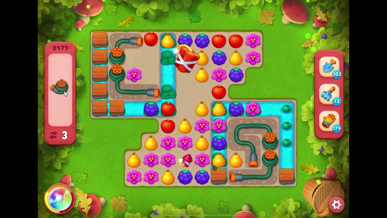 GardenScapes Level 8479 no boosters