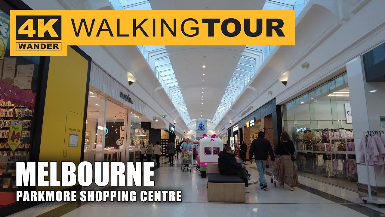Parkmore Shopping Centre Walking Tour in Melbourne, Australia (4K 60fps)