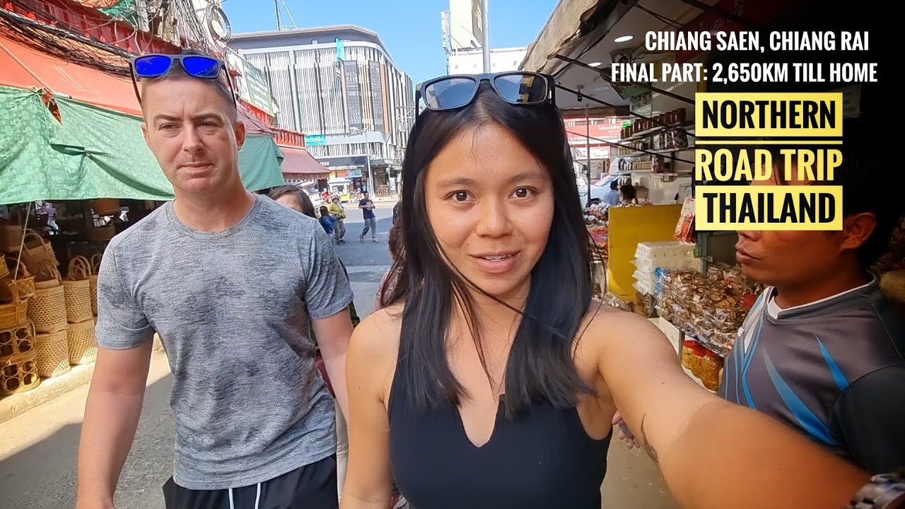 LOY KRATHONG with local in CHIANG RAI| Different vibe in Northern most of Thailand! Roadtrip#5 FINAL