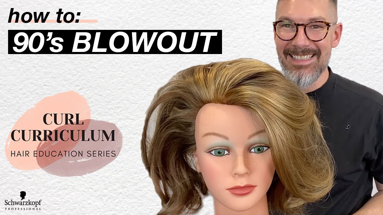 90's Blowout Tutorial ☺ So much VOLUME! | Schwarzkopf Professional