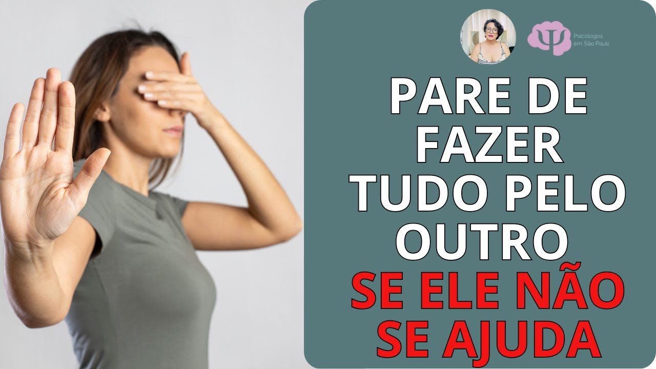 Estas pessoas você deve parar de ajudar.