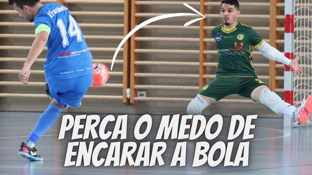 PERCA O MEDO DE OLHAR PARA A BOLA /  TREINO 2