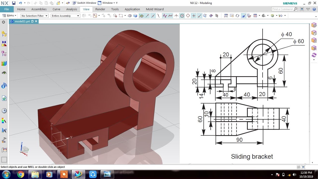 #NX CAD #TUTORIAL 4.0
