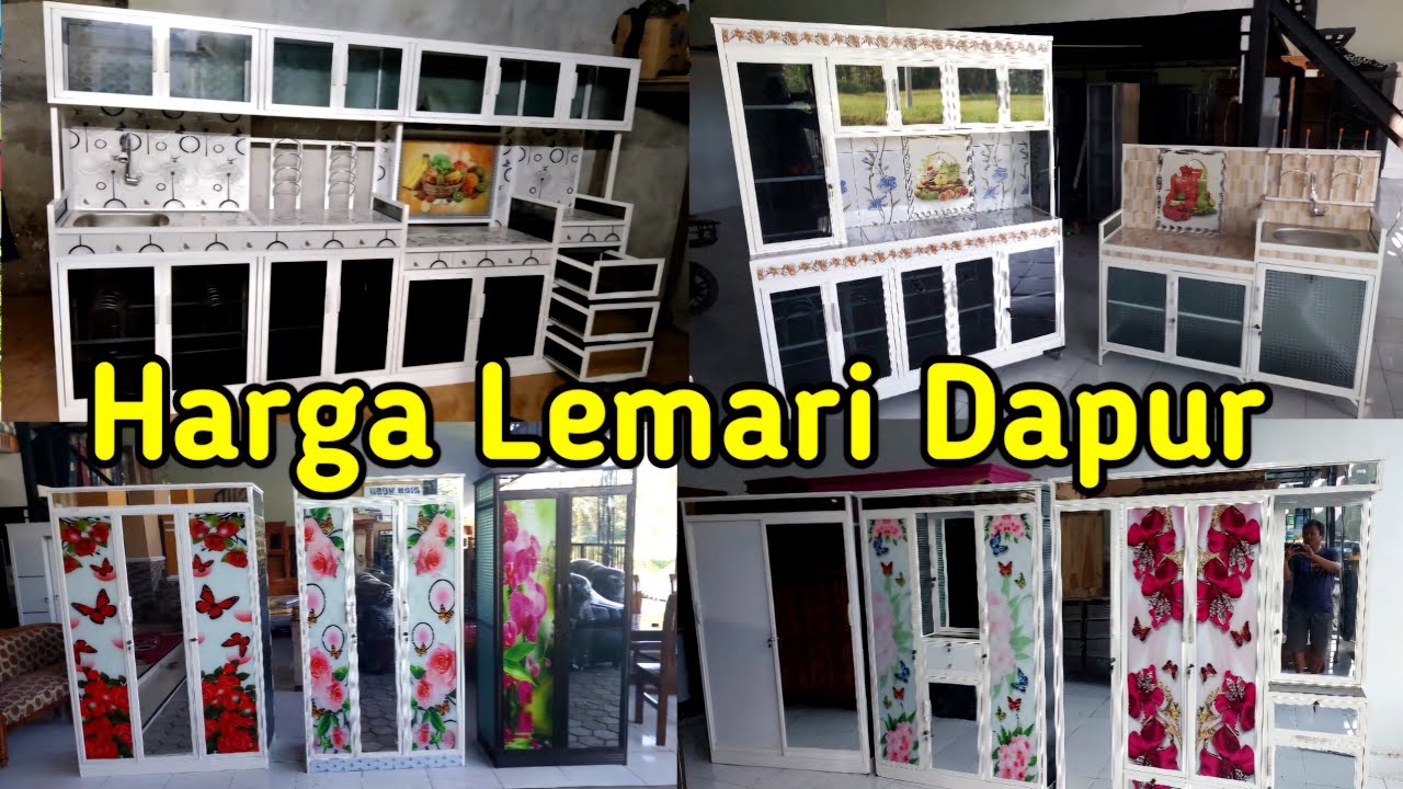LEMARI DAPUR TERBARU || HARGA LEMARI DAPUR || LEMARI DAPUR ALUMINIUM || RIAN MEBEL Terbaru