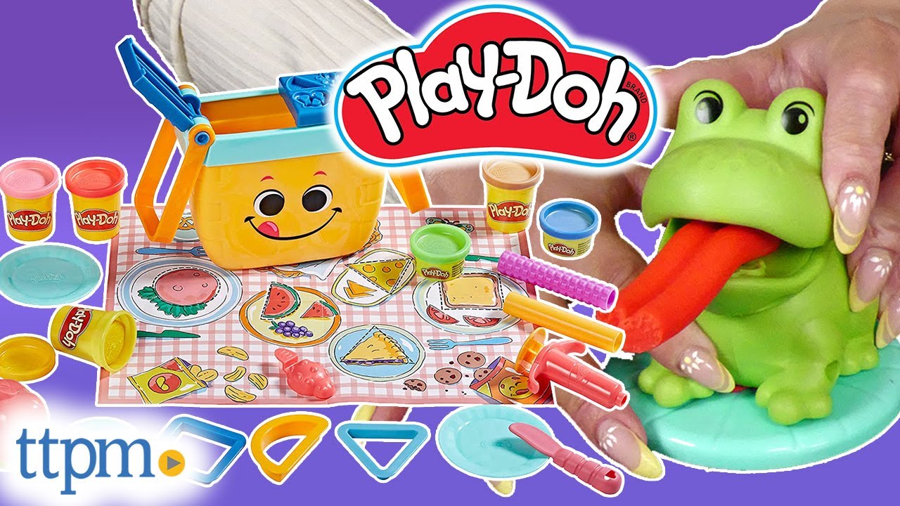 Play-Doh Picnic Shapes Starter Set and Frog 'n Colors Starter Set