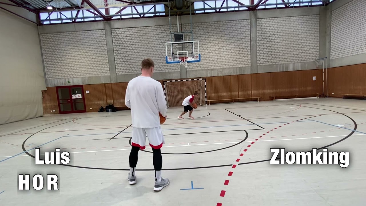 H.O.R.S.E gegen einen Basketball Profi Zlomking vs. Luis Figge