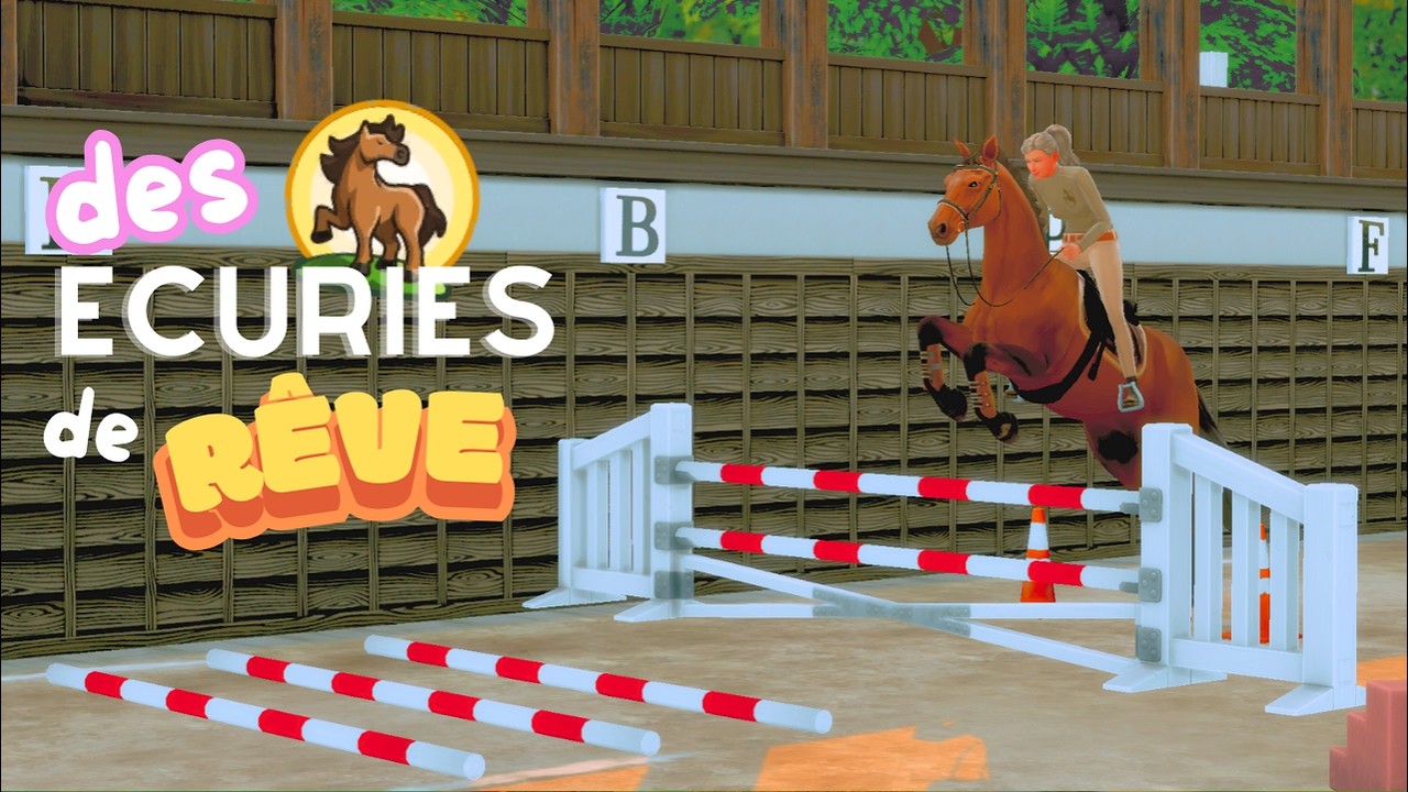 L'ECURIE de mon ENFANCE 🥰🐎 Review CC Sims 4