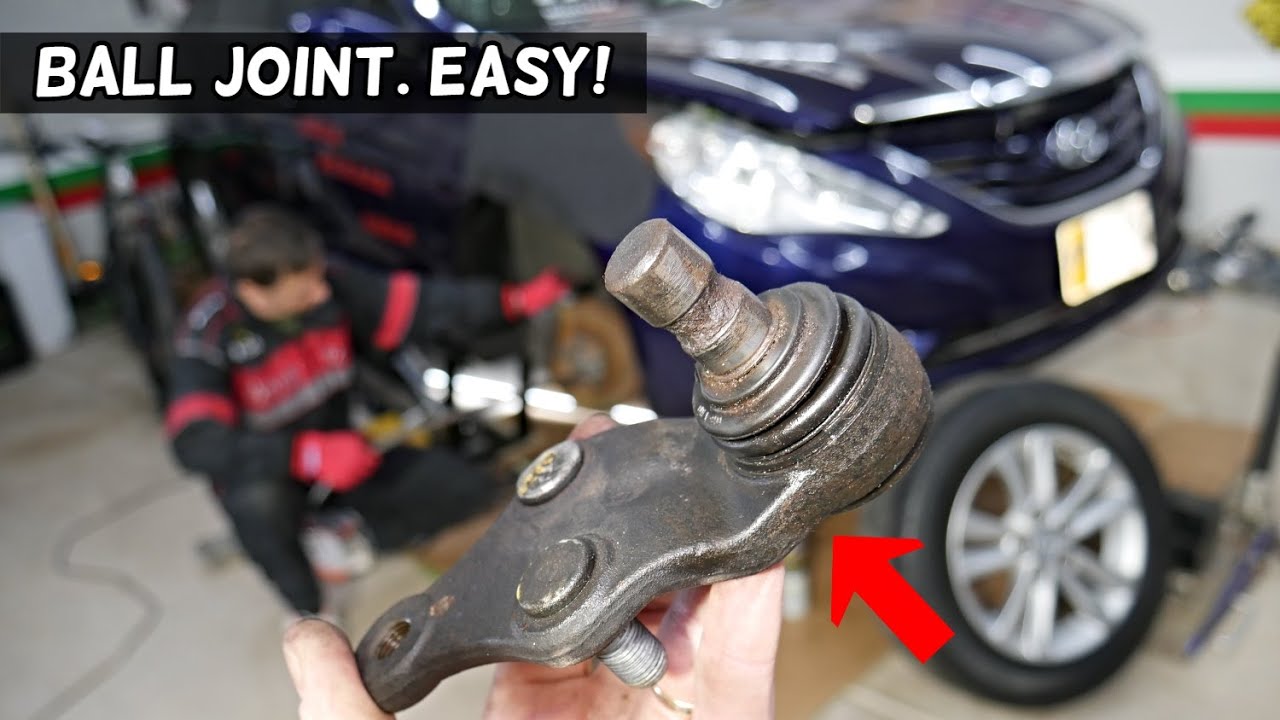 HYUNDAI SONATA LOWER BALL JOINT REPLACEMENT REMOVAL