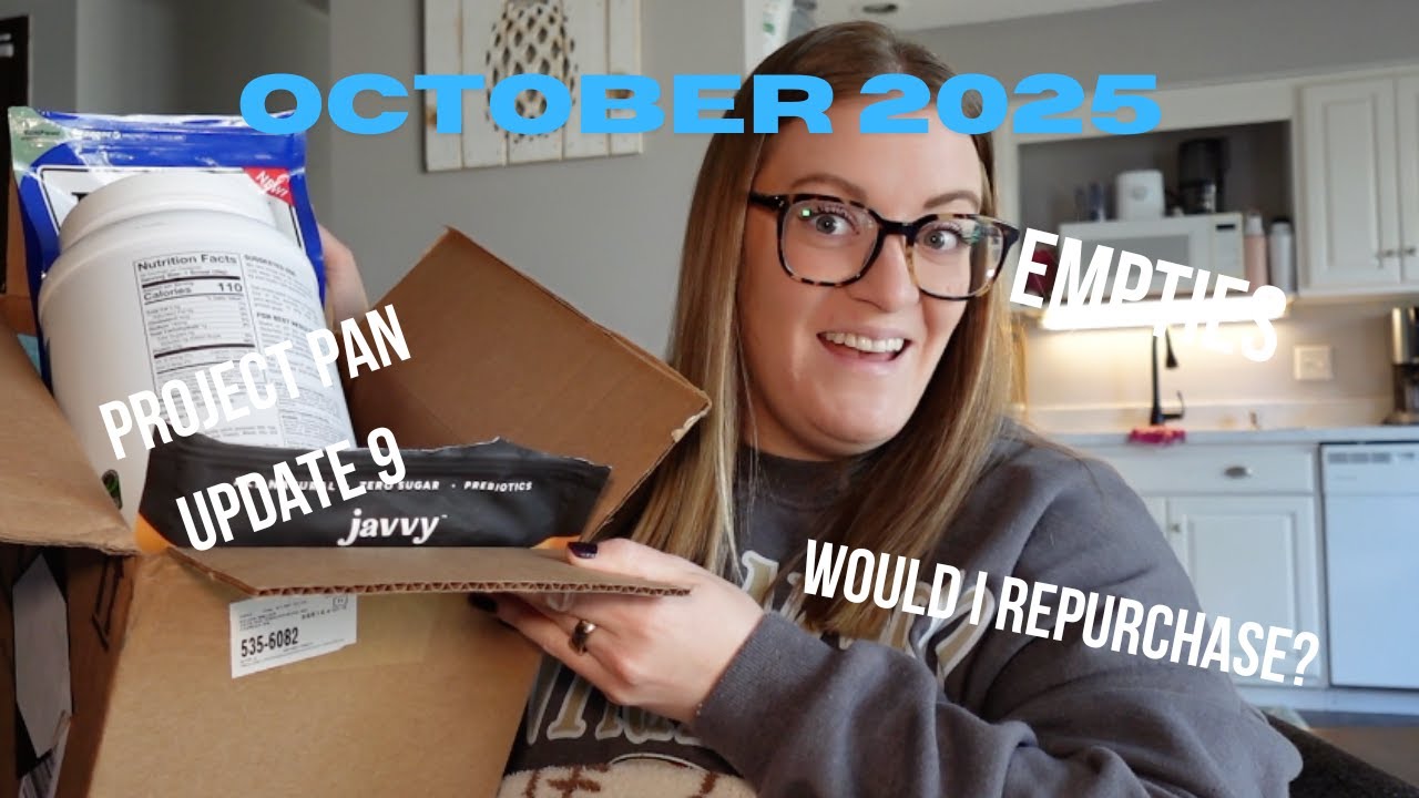 October EMPTIES! | project pan update #9
