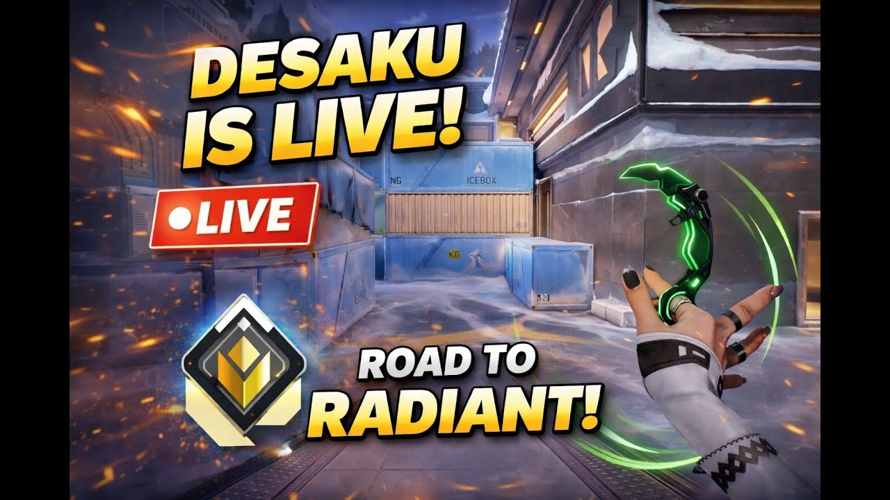 Road to Radiant – Grinding Ranked LIVE! | Valorant India