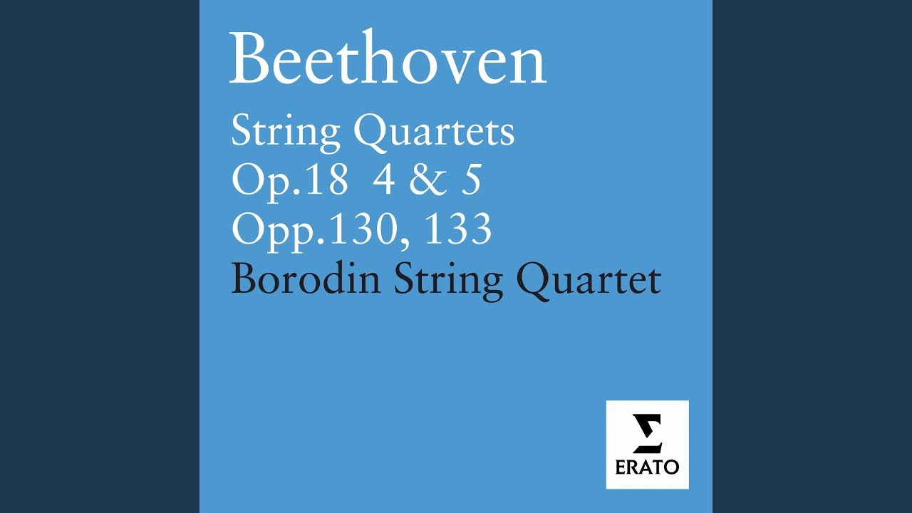 String Quartet No. 13 in B-Flat Major, Op. 130: V. Cavatina. Adagio molto espressivo