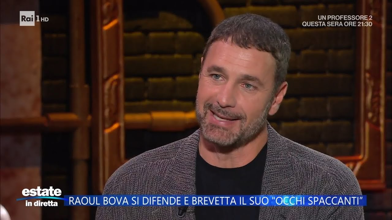 Raoul Bova si difende - Estate in diretta 14/08/2025