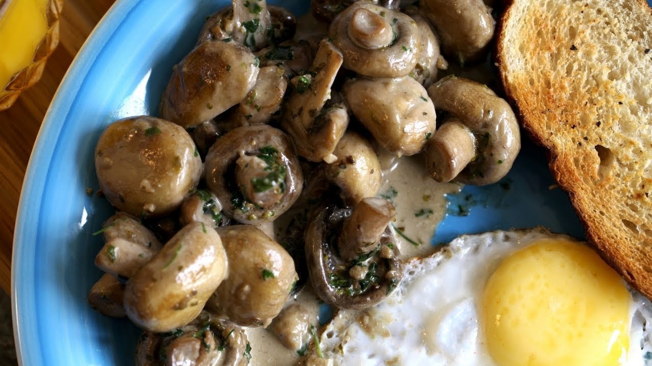 Creamy Garlic Mushroom