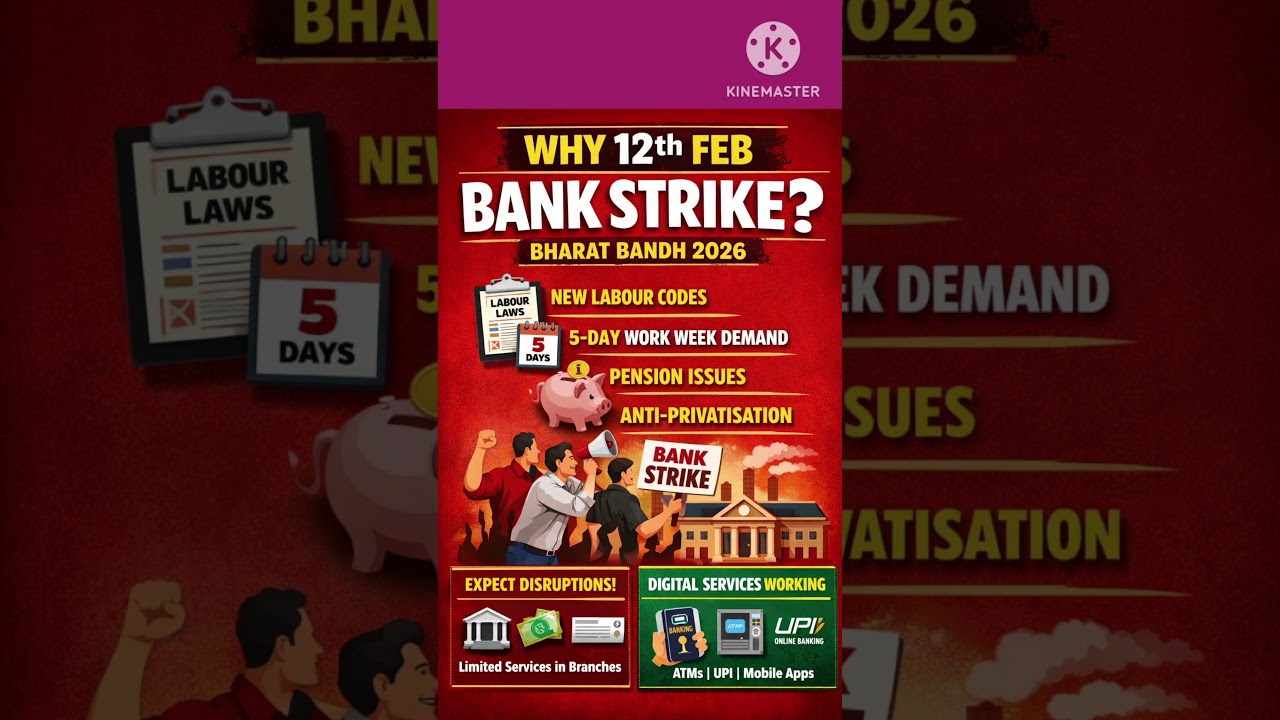 Why 12th Feb Bank Strike ?