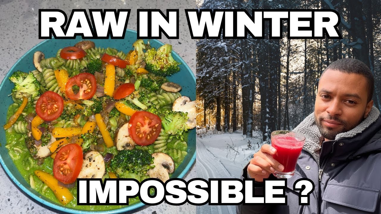 Raw Vegan Winter Survival | Full Day Eating Plan