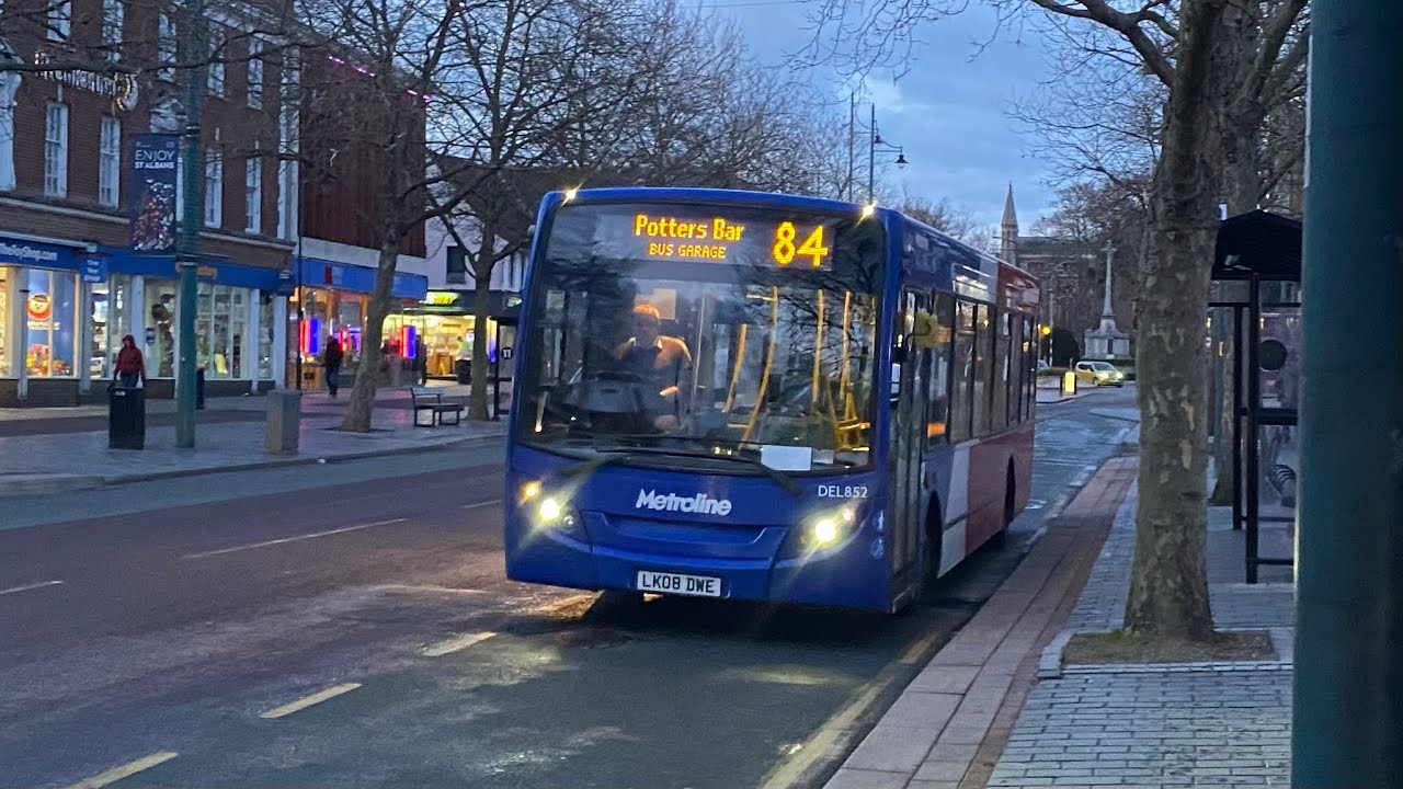 Last Day + Shortened trip😢| Metroline Bus Route 84@DEL852/LK08 DWE (St Albans - Potters Bar)