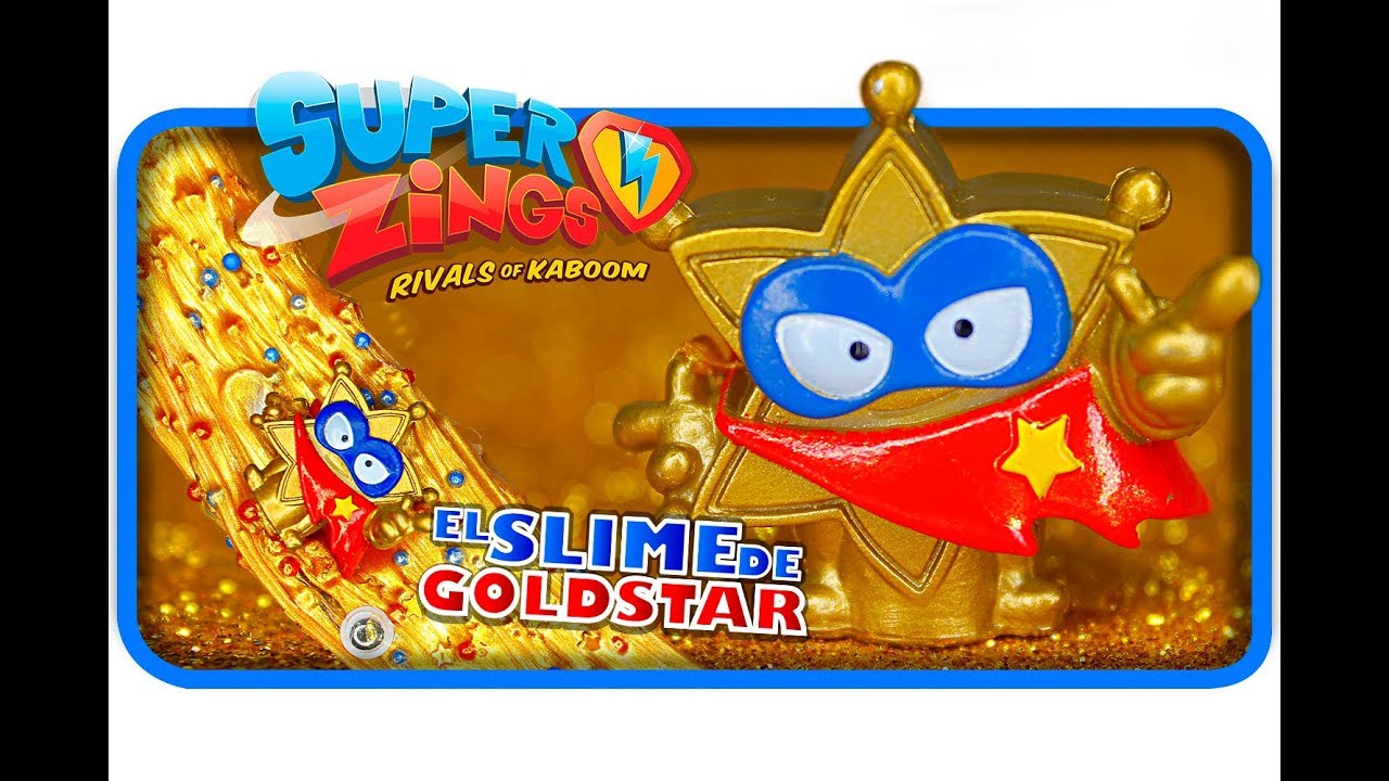 ⚡ SUPERZINGS ⚡  EL SLIME DE GOLDSTAR Heroe Capitan Dorado de Superzings Oro Serie 3 - Episodio 4