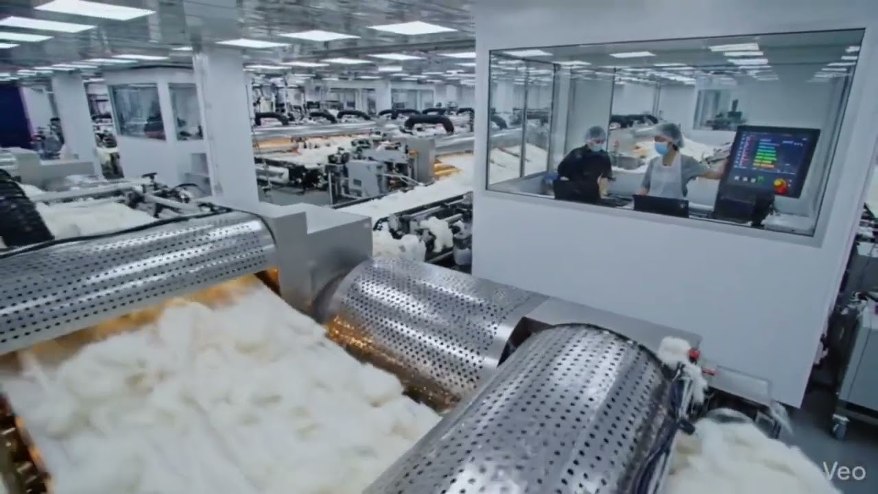 Cashmere Goats Arriving at the Processing Facility