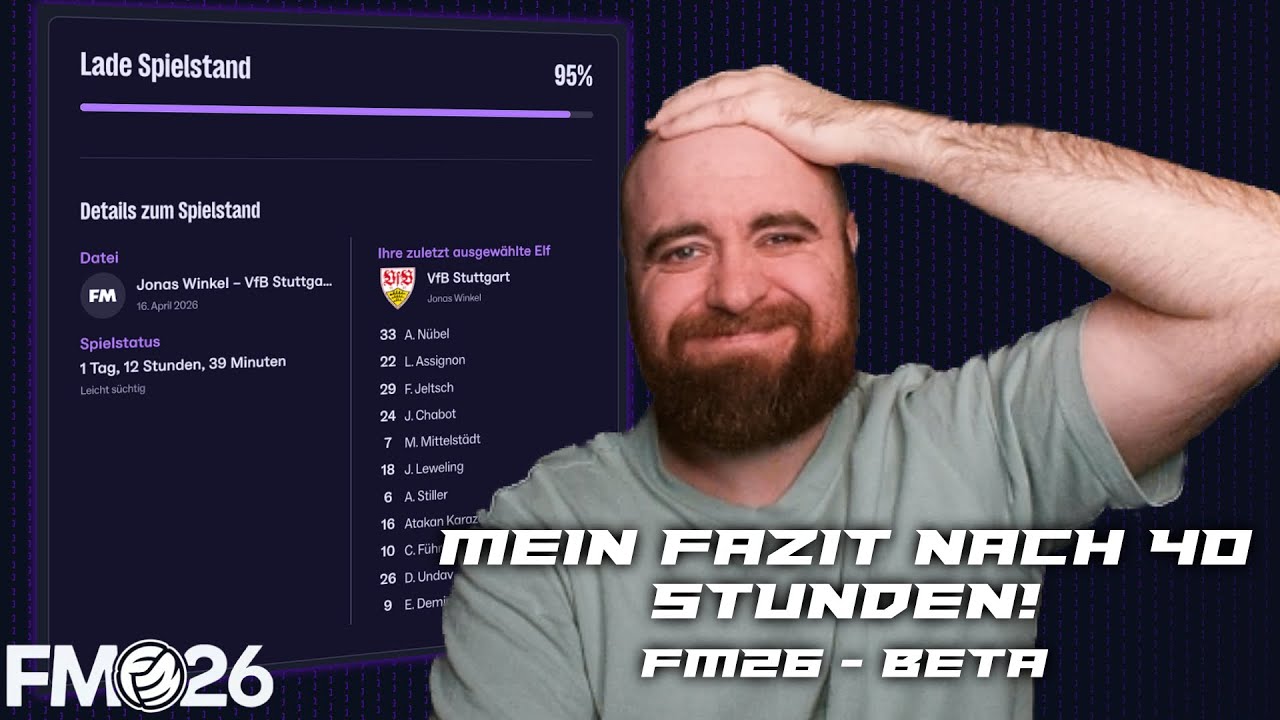 FM 26 BETA | Mein Fazit nach 40 Stunden!
