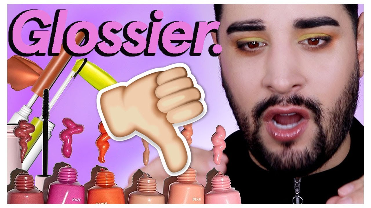 Full face of Glossier Makeup! #Makeup