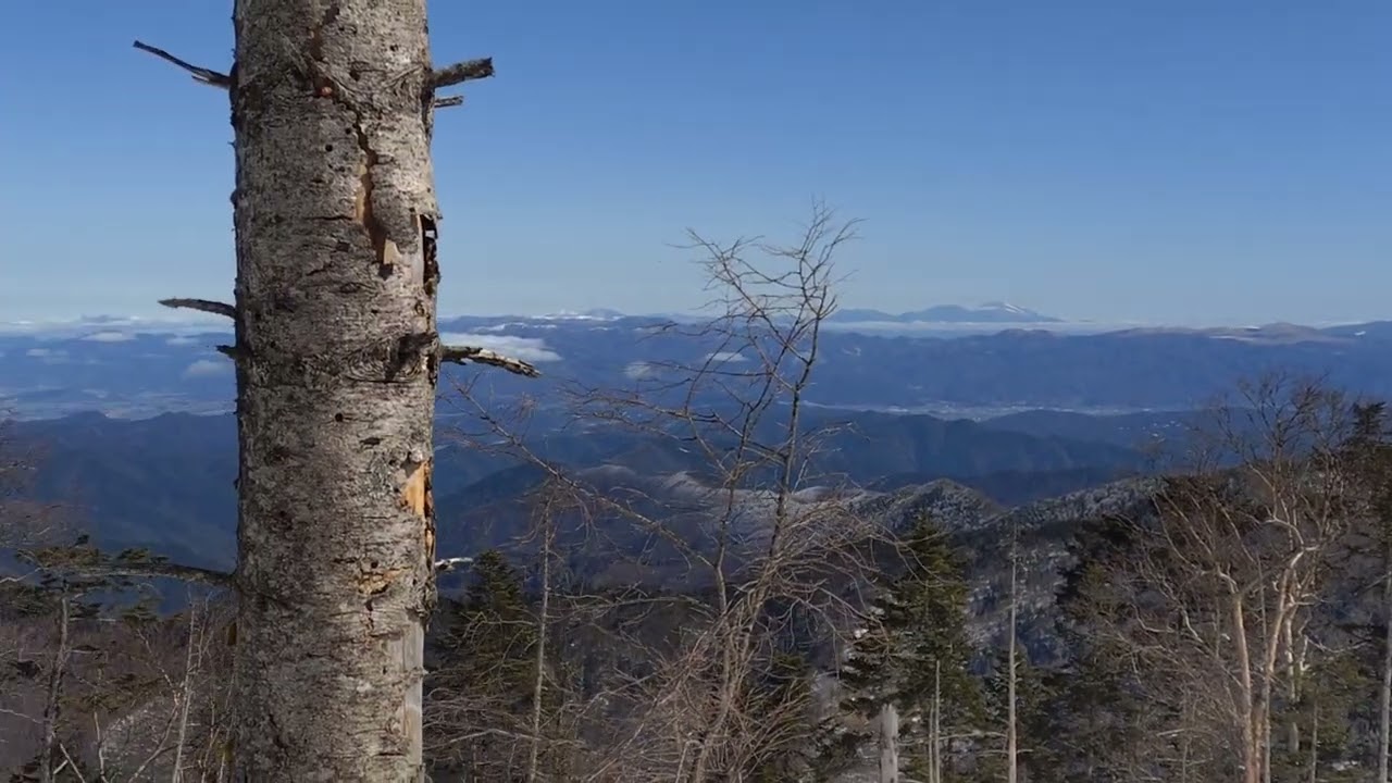 2026.03.14 経ヶ岳　山頂の景色