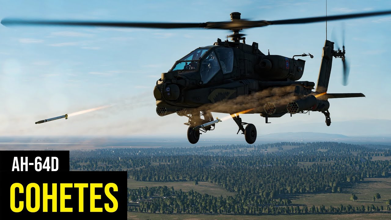 AH-64D Como disparar los cohetes | DCS World