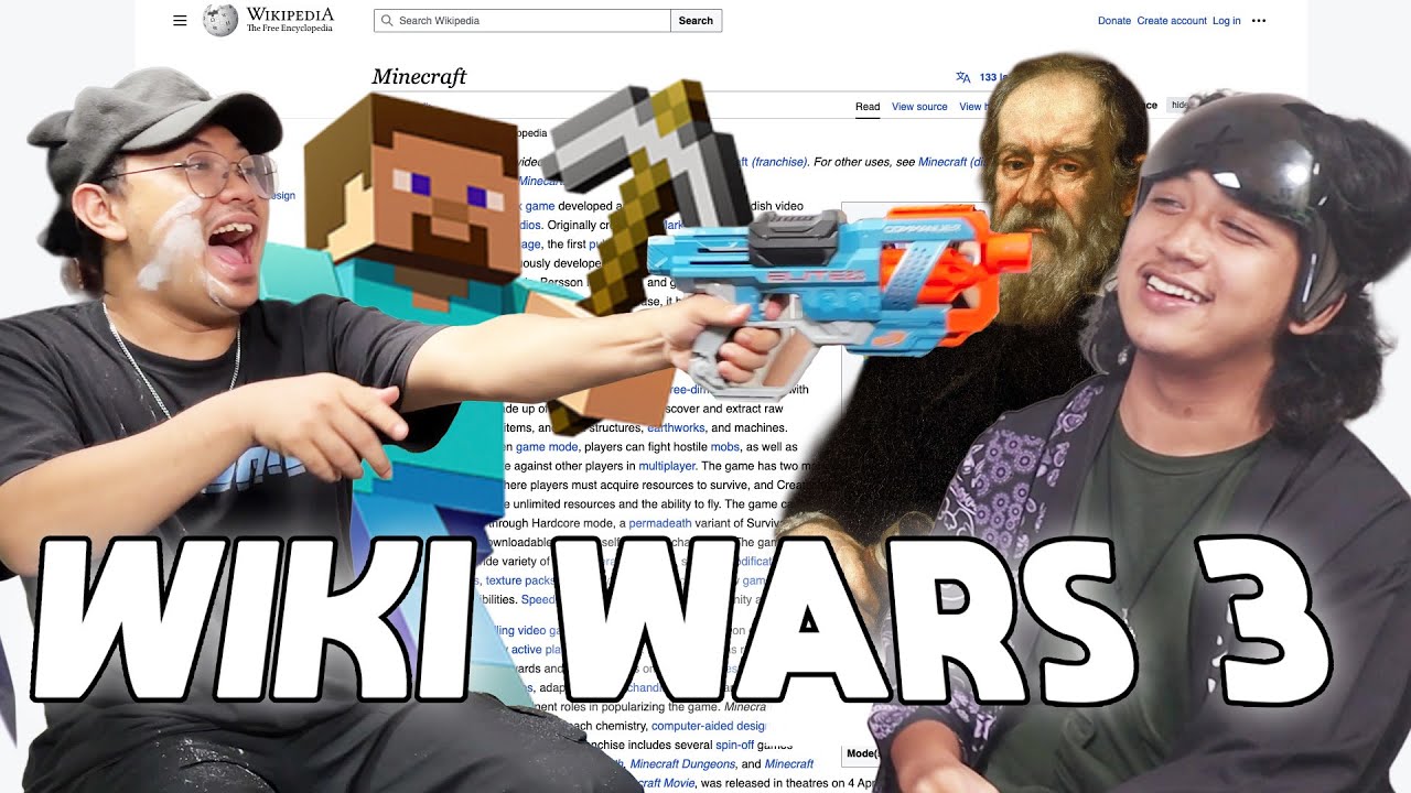 Dari Minecraft Ke Galileo Galilei - Main Wikipedia Eps 3