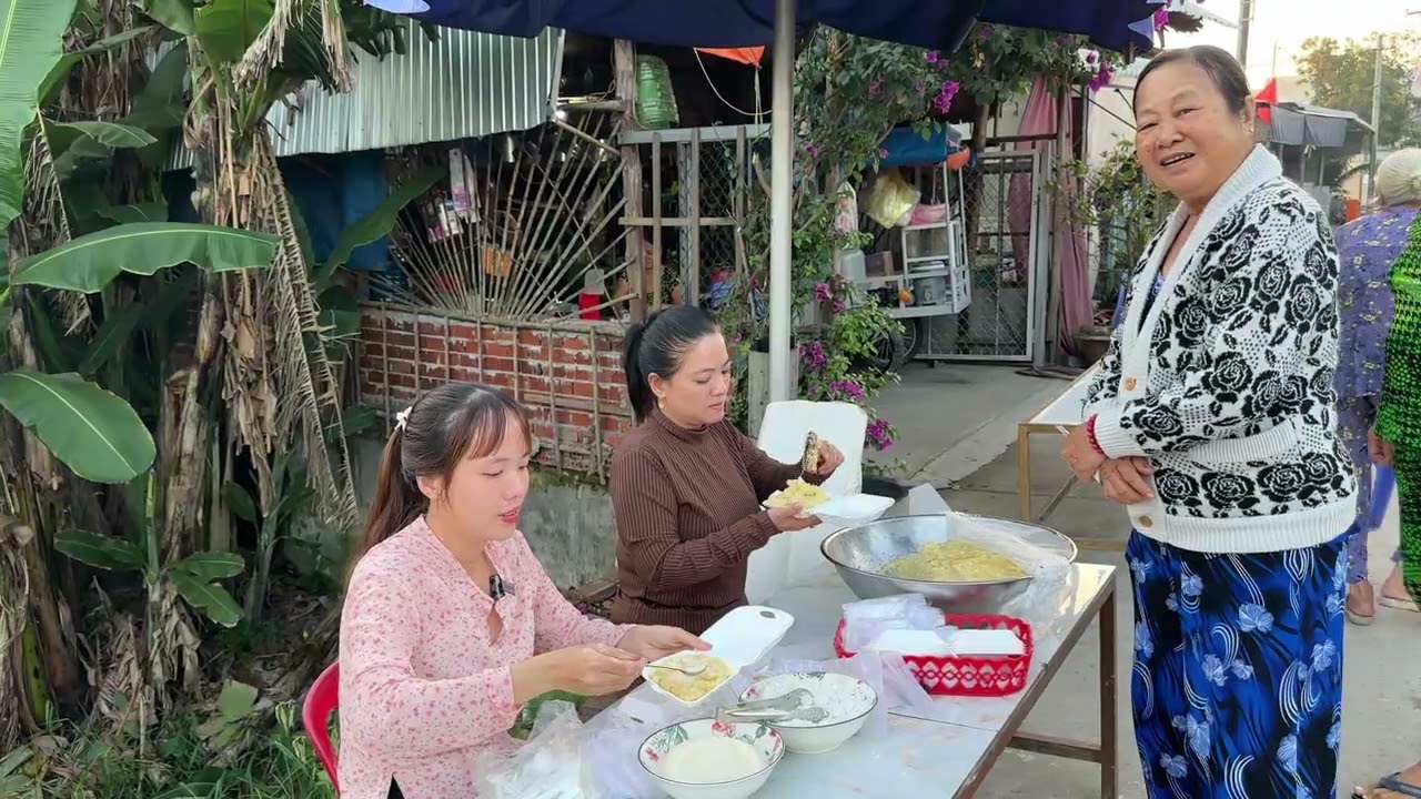 Cùng Mẹ Bán Xôi Bắp Dẻo Ngọt Thơm Ngon / Nhà Quê #586