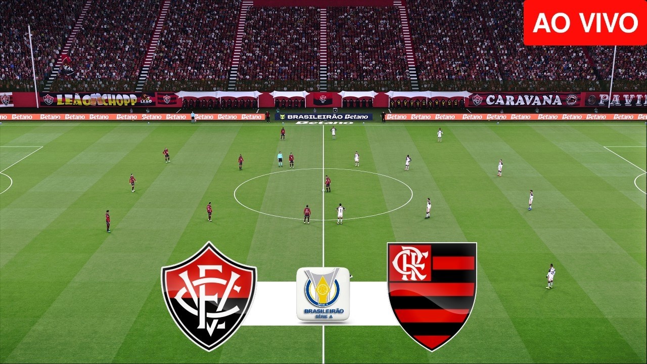 VITORIA X FLAMENGO AO VIVO E COM IMAGENS | BRASILEIRÃO 2026 | ASSISTA AGORA