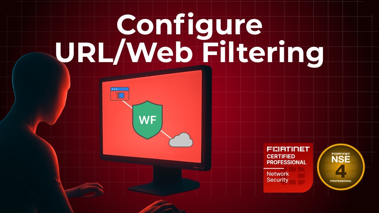 FortiGate URL Filtering Configuration 2026 | Block Websites & Control Internet Access | NSE 4