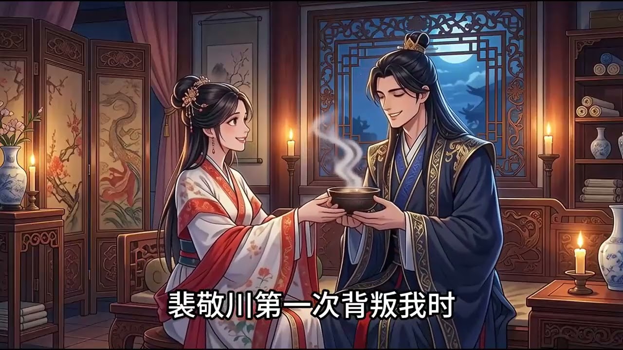 《十年捧侯，一朝收网》穿越成村妇的姜砚宁，耗费十年将赌徒夫君裴敬川捧上靖安侯之位，可他功成名就后广纳美妾，还与姜砚宁悉心养育五年的苏轻罗私通。姜砚宁早有防备，早已给裴敬川下了绝嗣药#小茉推文