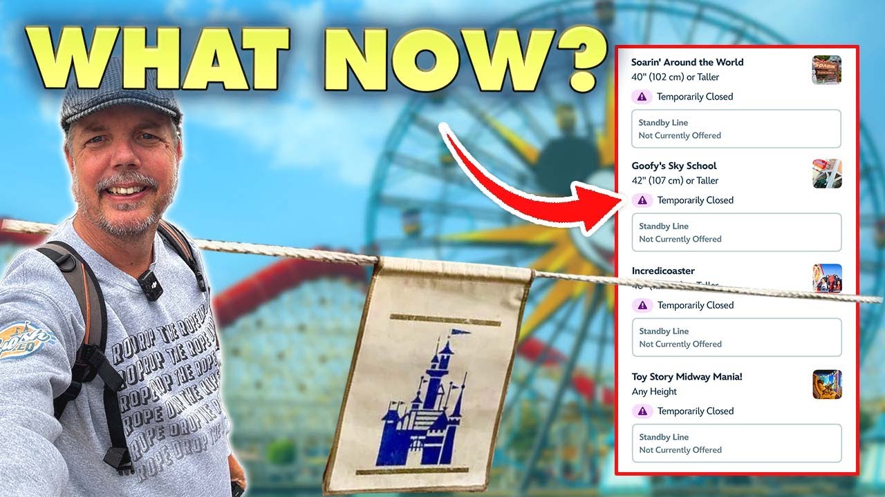 There's -NOTHING- open at Rope Drop | Post Mission breakdown at DCA