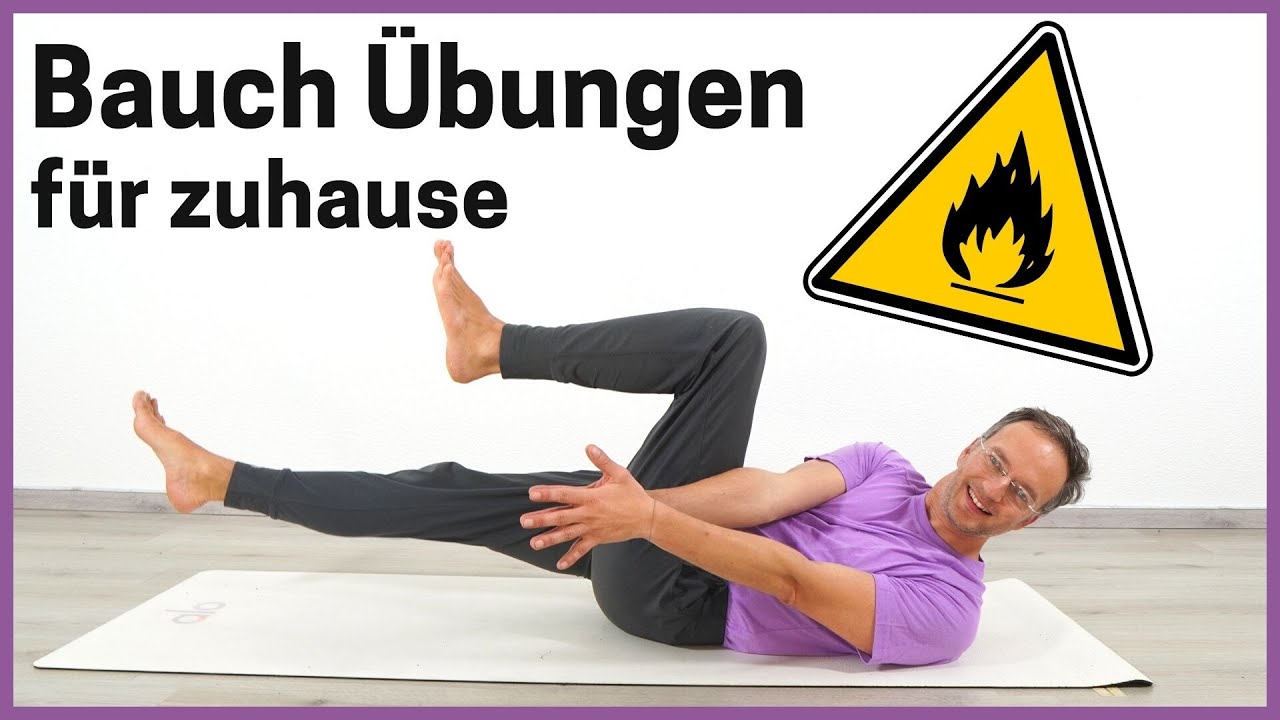 Endlich mehr Bauchmuskeln  (8 Minuten zum Mitmachen)