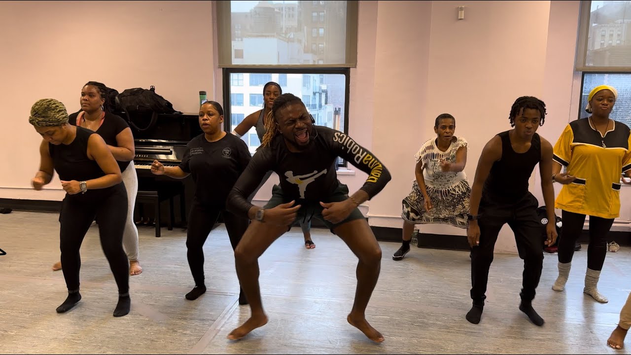 GarifunaRobics Live in New York City- Dance fitness class with live drumming!