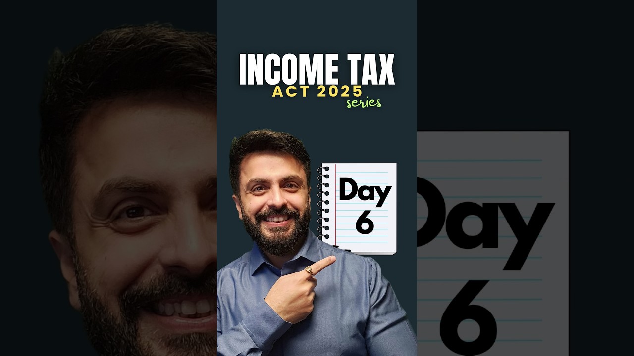 Income from Business or Profession | Income Tax Act 2025 | Day 6 PGBP Explained 