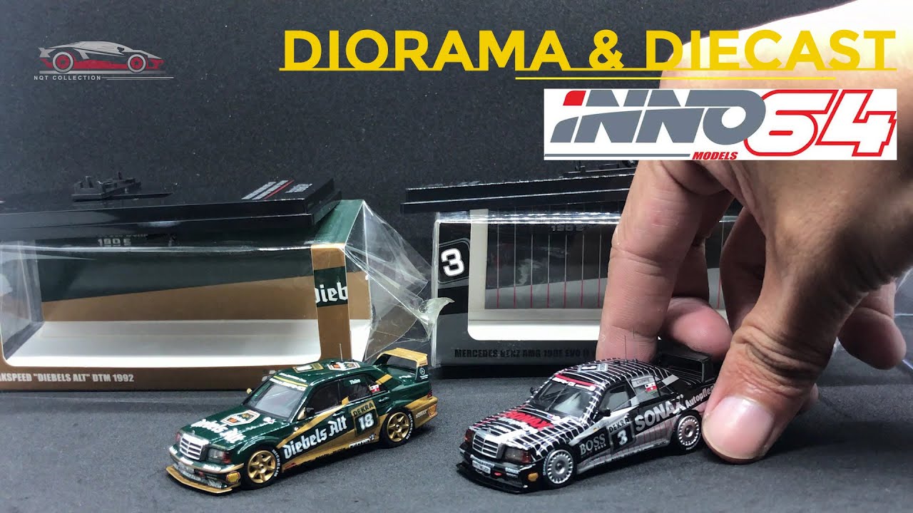 UNBOXING DIECAST 1/64 MERCEDES-BENZ AMG 190E ZAKSPEED 