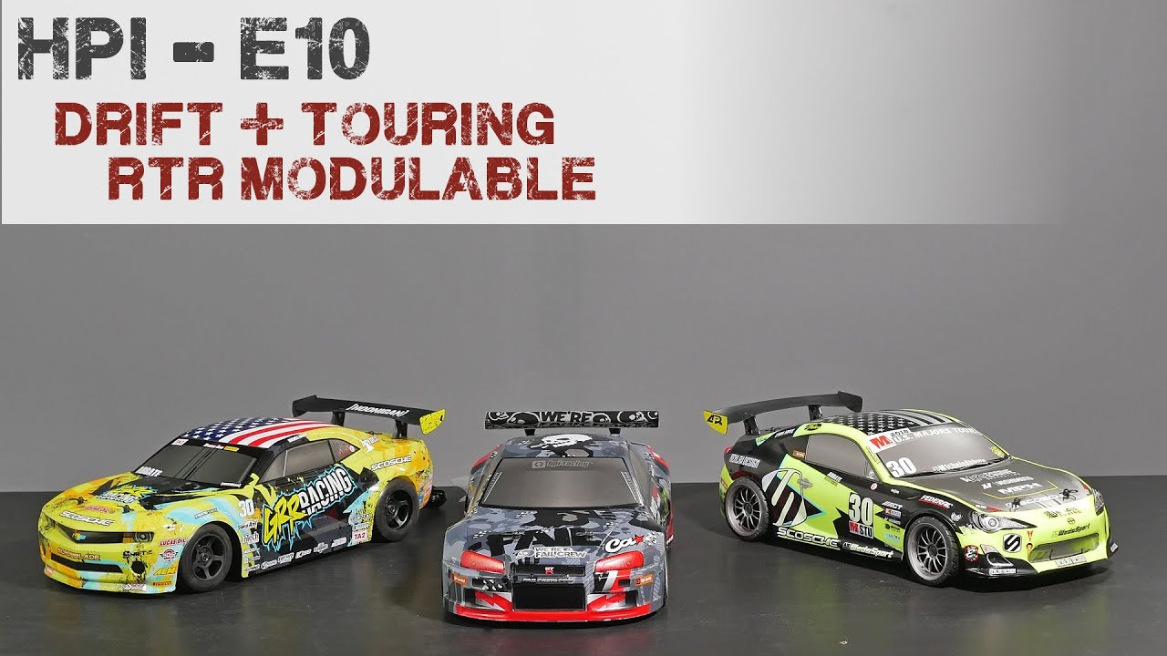 E10 Drift vs E10 Touring - HPI
