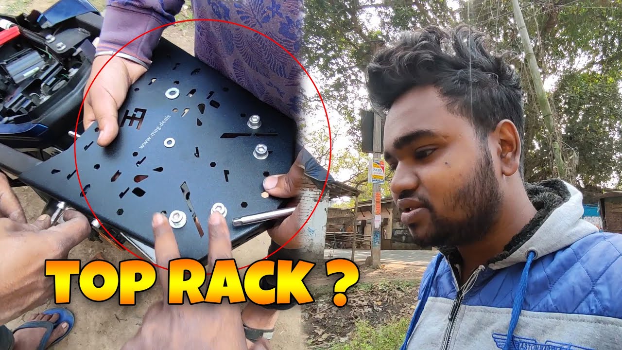 INSTALING MEG DEALS TOP RACK ON FZS V3 😍 || GT PLAYS || ABHI MAJA AYEGA 🔥