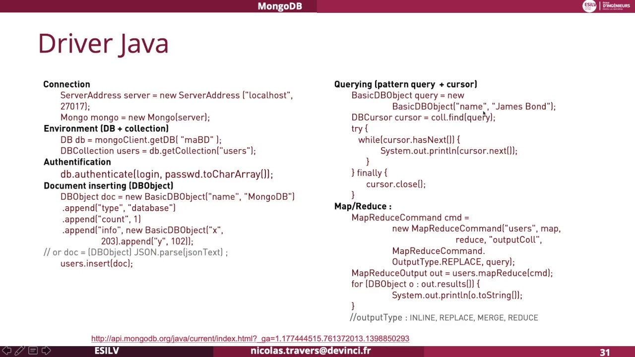 MongoDB 10   drivers