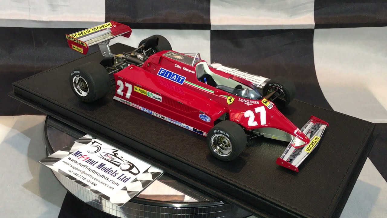 Gilles Villeneuve 1:18 Ferrari 126 CK #27 1981