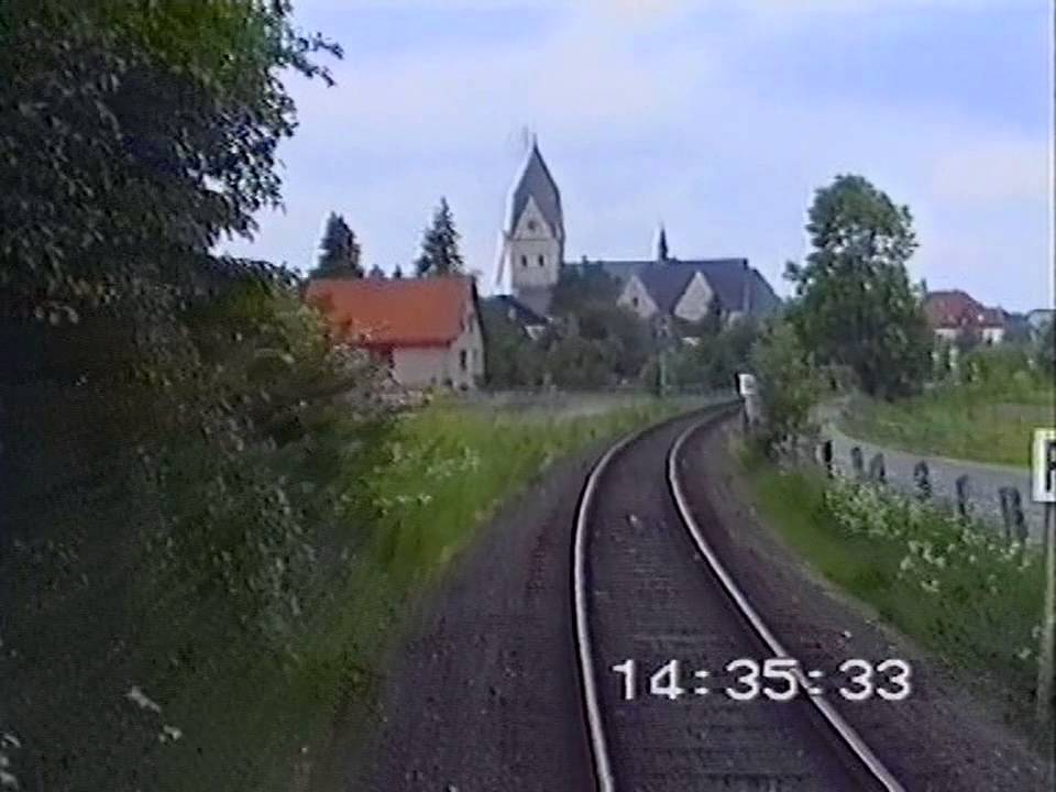 Strecke Paderborn Büren Alme 15.05.1993