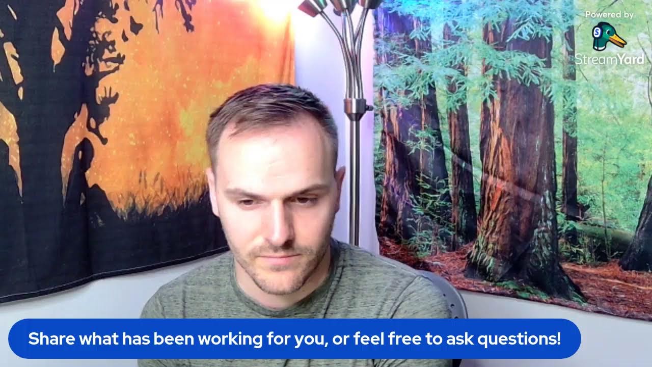 Sharing Successes: Live Discussion! Wednesday 7:30 to 8:30 PM EST