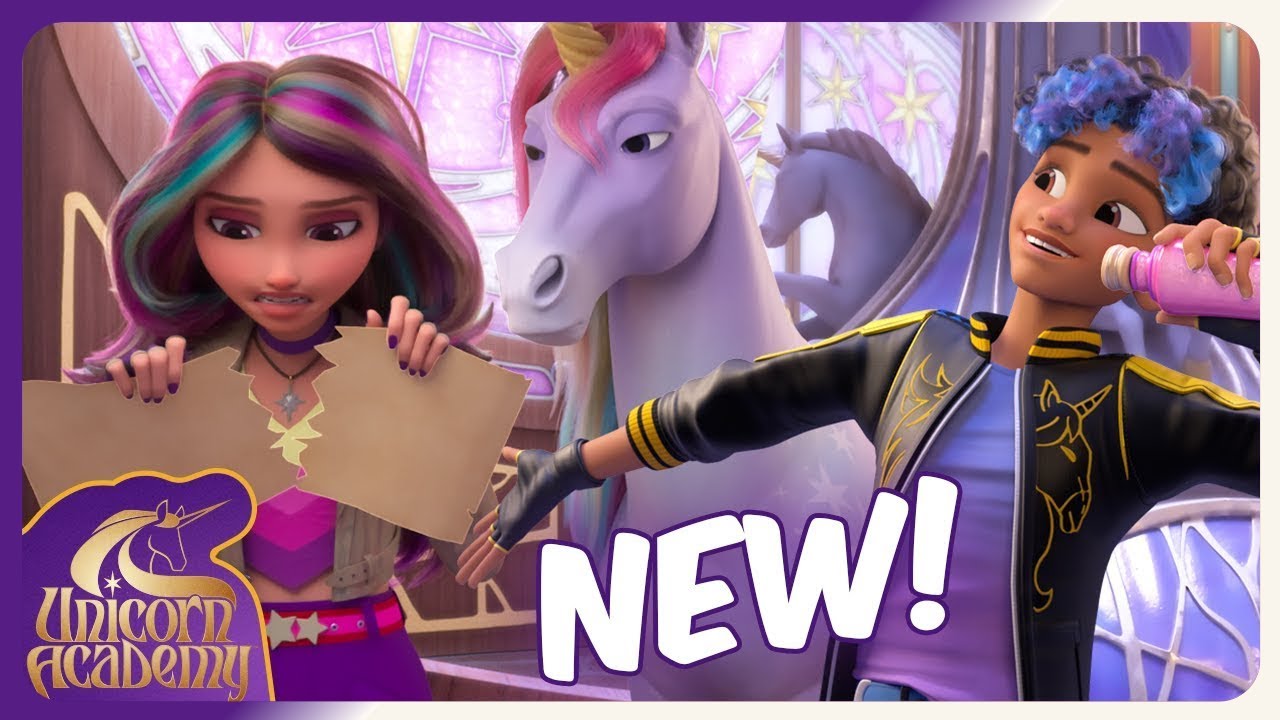Unicorn Friendship Game Show 🦄✨ | Unicorn Academy NEW FULL EPISODE! | Cartoons for Kids