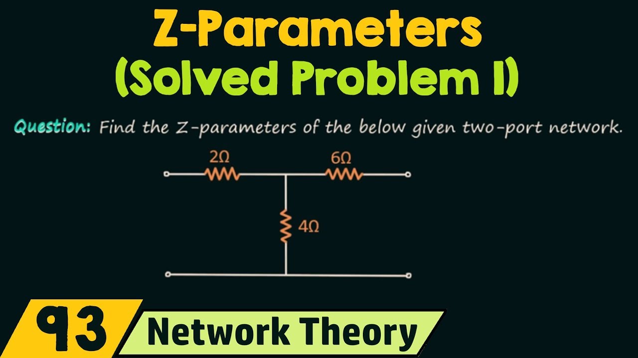 Z−Parameters (Solved Problem 1)