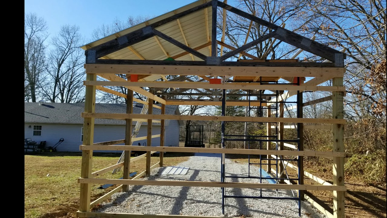DIY - Pole Barn Tin
